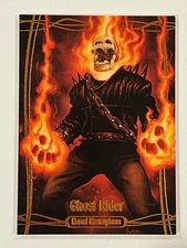2016 Marvel Masterpieces Orange #68 ALPHA Ghost Rider #01/99 #1/99💥💥(PC)💥💥