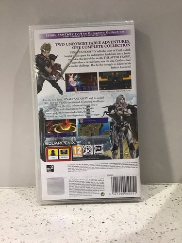 Final Fantasy IV FFIV The Complete Collection Game PSP Essentials - New & Sealed - Picture 2 of 4
