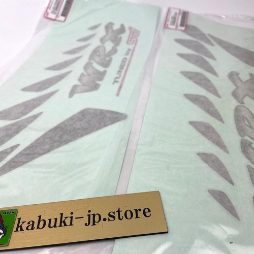 SUBARU GENUINE Impreza WRX STI GC8 Rear Side Fender Decal Sticker Rare Item OEM - Picture 4 of 7