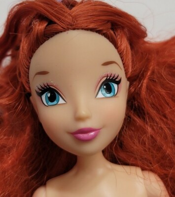 WINX CLUB DOLL BLOOM NUDE ONLY FROM 2012 SKY 2-PACK REDHEAD GLITTER EYES