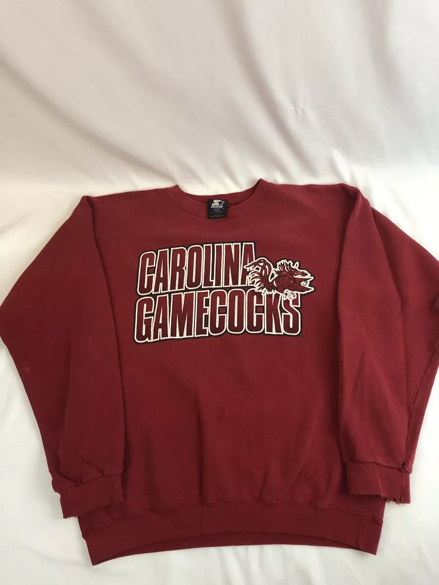 Vintage Carolina Gamecocks Sweatshirt Size M Starter Distressed