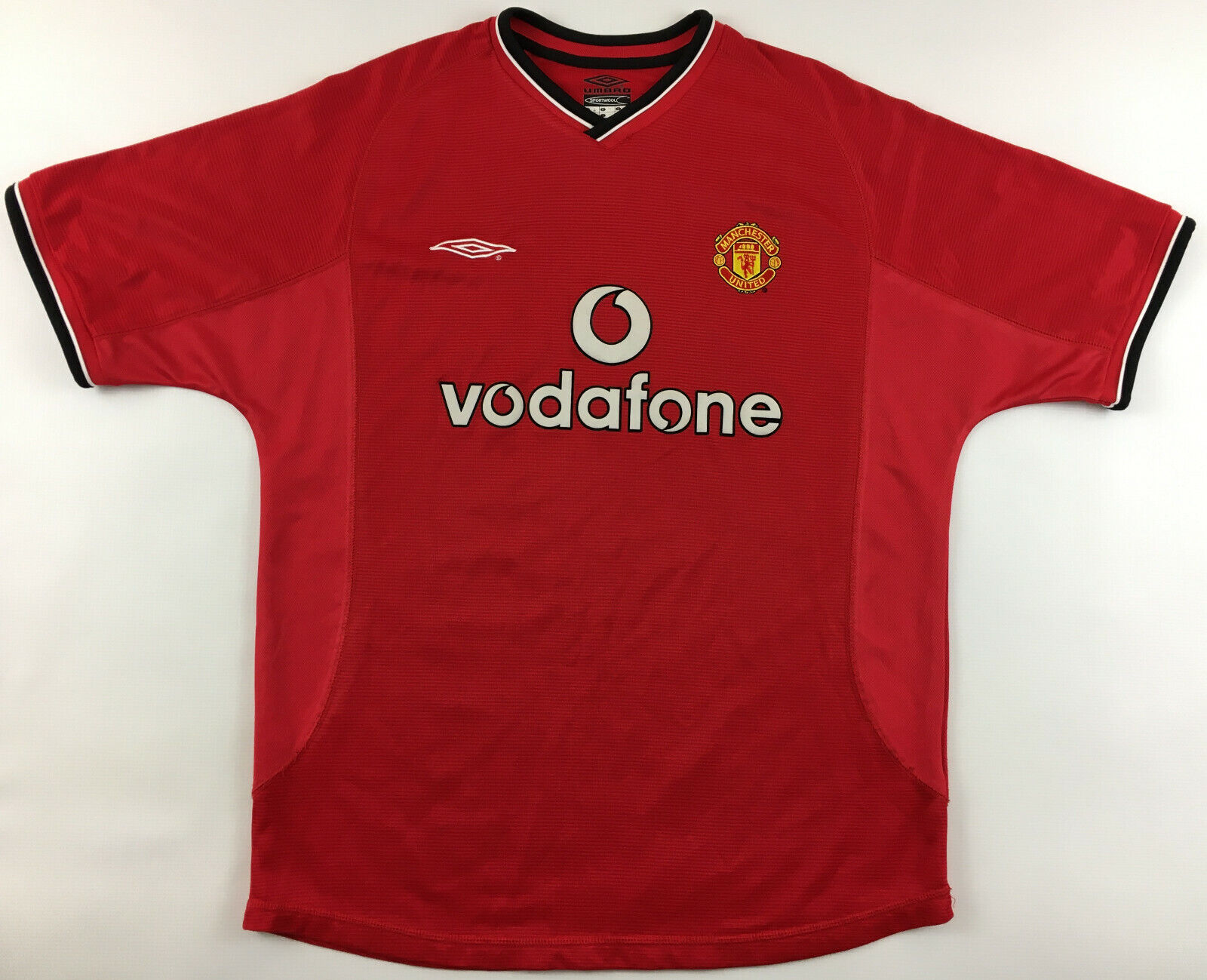 man united vodafone shirt