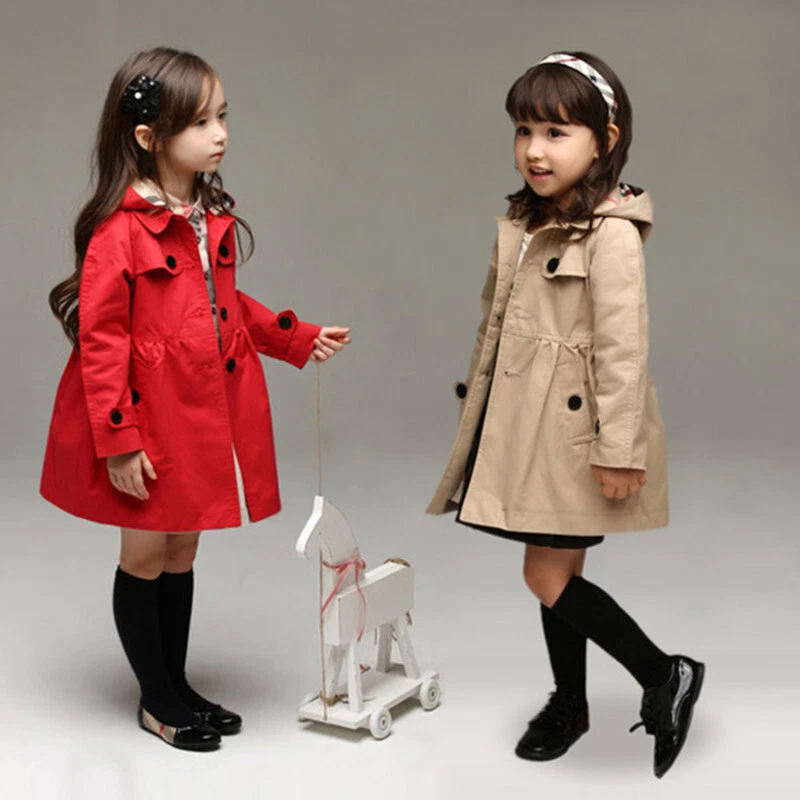 Kids Boys Girls Lightweight Coat Winter Windbreaker Jacket Outerwear Clothes - Image 4 of 4