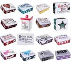 Storage Tin Box Wedding Keepsake Christmas Birthday Home Gift Bright Side