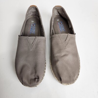 Bobs From Skechers Breeze Memory Foam Slip-on Shoes Brown Size 9W
