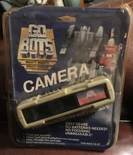 PLAYTIME GO BOTS CAMERA, USES 110 FILM, Open BOX Mighty Robots 1985 Tonka