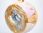 Vtg INGE-GLAS Madonna Child Nativity Decorative Old World Christmas Ornament — photo 3