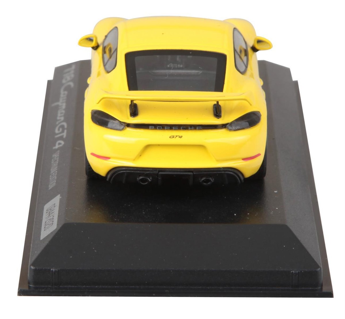 ポルシェ 718 Cayman GT4 - Spectrum Edition Porsche 718 Cayman GT4 Spectrum Edition Yellow 1:43