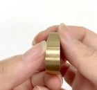EDC Mini Brass Compass, Survival Pocket Compass, Vintage Travel Pendant — photo 4
