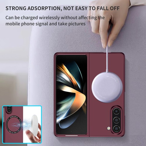 MagSafe Coque pour Samsung Galaxy Z Fold 6 5 4 Antichoc Magnétique Slim Coque Rigide - Photo 60 sur 97