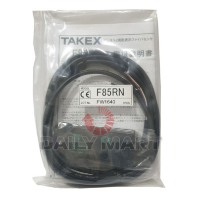 New In Box TAKEX F85RN Fiber Amplifier Sensor