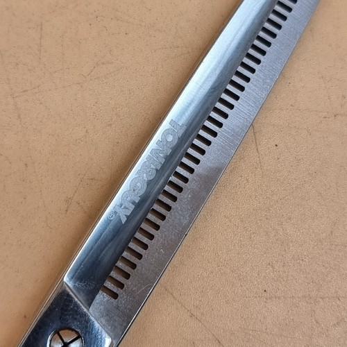 Keiki Bam 2 1025 35 teeth Professional barber shears scissors - JAPAN - cobalt - Picture 8 of 9