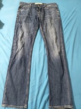 GUESS Women’s Jeans Size 32 Sky High Bootcut Blue Stretch Denim 