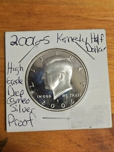 2006-S 50C Silver CAM (Proof) Kennedy Half Dollar