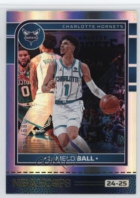 2024-25 Panini NBA Hoops Premium Box Set 89/199 LaMelo Ball #182 1gh7
