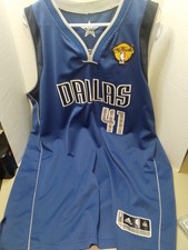 100% Authentic Dirk Nowitzki Adidas Dallas Mavericks 2011 NBA Finals Jersey 3XL