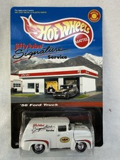 Hot Wheels 56 Ford Truck F-100 Panel Van Jiffy Lube Exclusive White 2627928317 Hot Wheels 56 Ford Truck F-100 Panel Van Jiffy Lube Exclusive White 2627928317