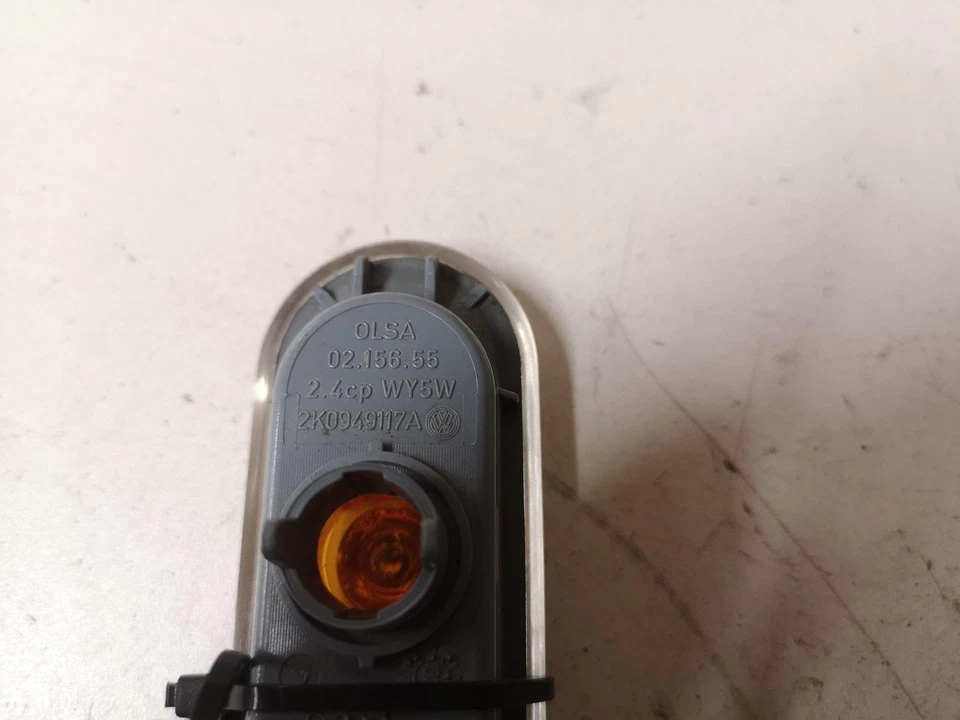 VW GOLF V 1K1 Kotflügelblinker vorne links 0215655 1.9 Diesel 66kw 2002 28685906 - Immagine 3 di 3