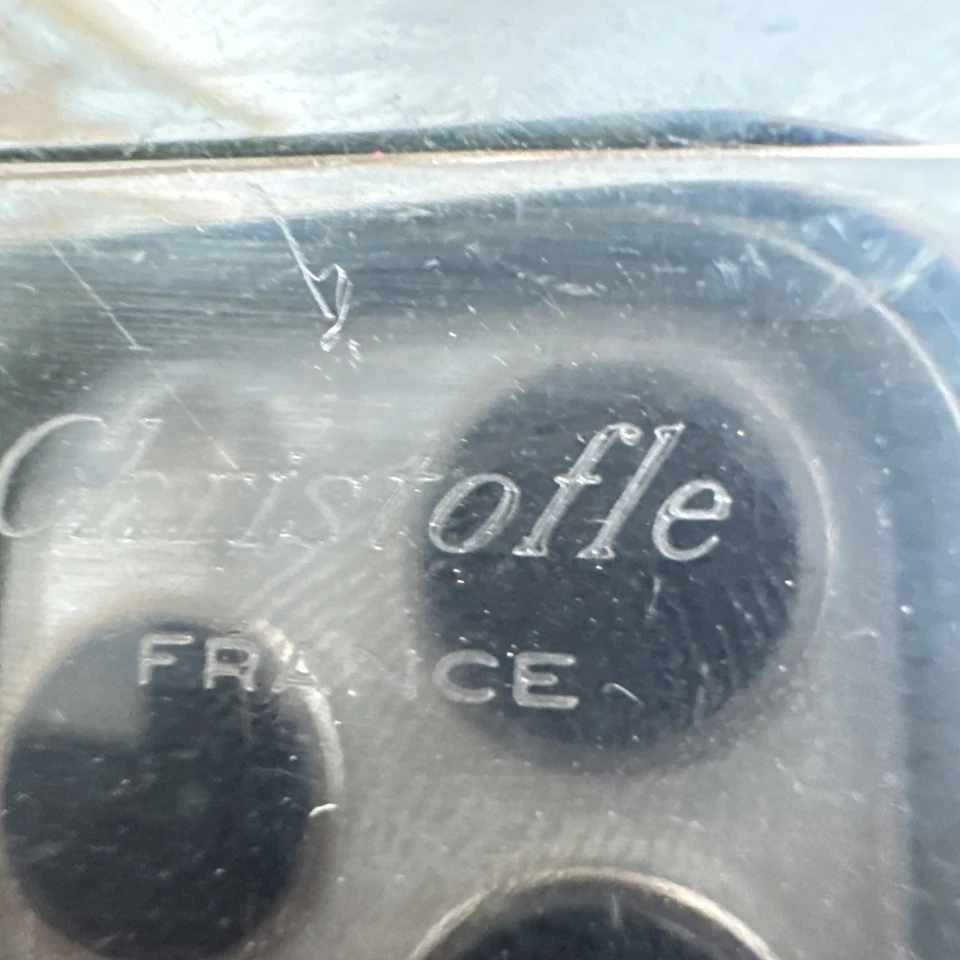 Juego de 8 cuchillos para cena y almuerzo Christofle Francia de colección Altlantide Atlantis Foto 2 de 4