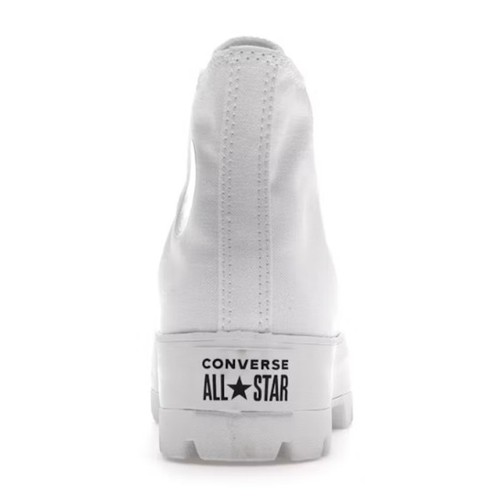 NEW Womens Converse Chuck Taylor All Star Lugged Hi White Size 11 - Picture 3 of 4