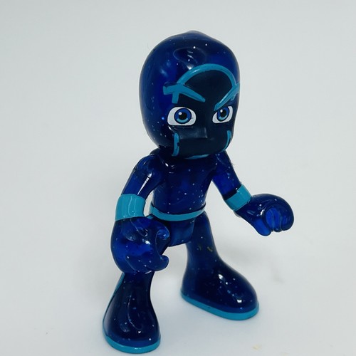 PJ Masks Blue Night Ninja Purple Glitter 2.5” Tall Loose Action Figure Toy