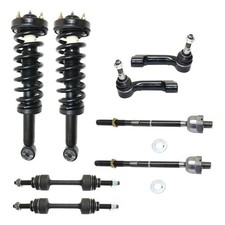 Suspension Kit For 2009-2013 Ford F-150 Front With Sway Bar Link and Tie Rod End