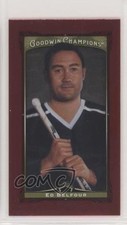 2013 Upper Deck Goodwin Champions Mini Red Foil Magician 2/13 Ed Belfour HOF f2s