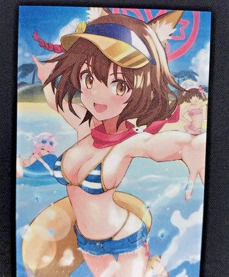 Kuda Izuna Goddess Story Doujin Frosted Waifu Trading Card Blue Archive