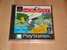 MONOPOLY DE HASBRO INTERACTIVE PARA LA SONY PLAY STATION 1 PS1 NUEVO PRECINTADO