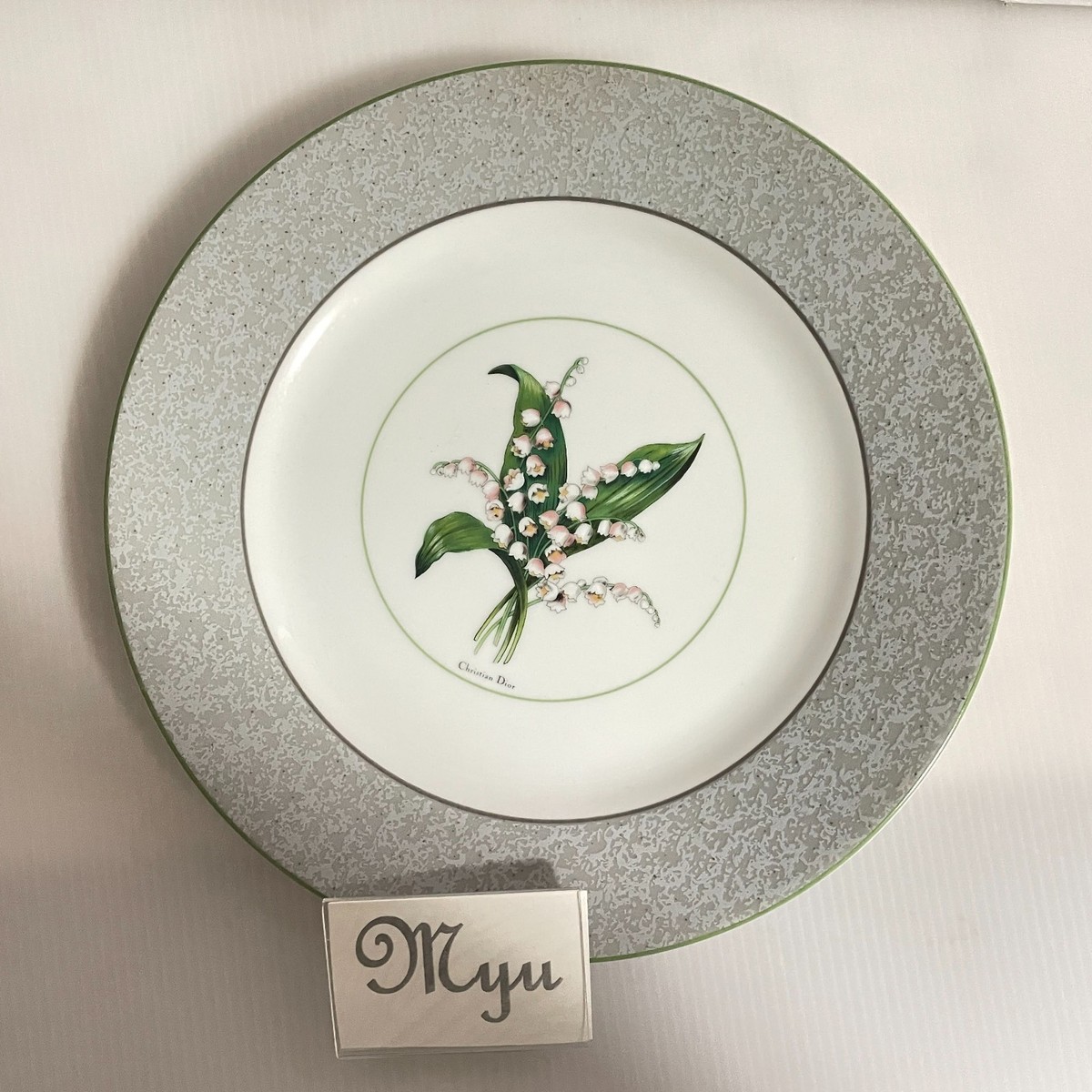 Christian Dior MILLY LA FORET Plate 6 pcs 23cm/9.1