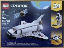 LEGO Creator Space Shuttle 31134 3 in 1 Building Set New Sealed Box Wear