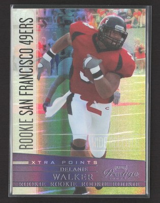 2006 Playoff Prestige Extra Points Delanie Walker #180 Purple /75