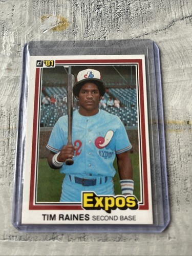 1981 Donruss - Tim Raines #538 (RC)