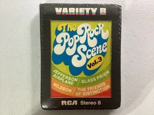 The Pop Rock Scene Volume 3 8 Track Sealed Glass Prism Nilsson P8S-8007