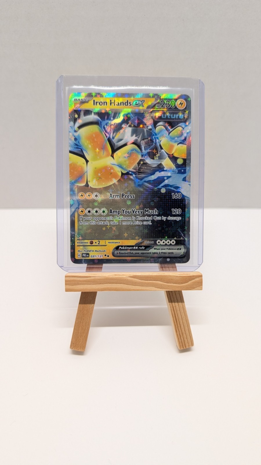 Pokémon TCG, Iron Hands EX 031/131 - Prismatic Evolutions
