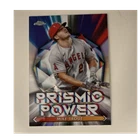 Topps 2021 Chrome Prismic Power Mike Trout PP-2 Los Angeles Angels MLB Card