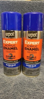 UPOL Expert Acrylic Enamel Gloss Blue Spray Paint 10 oz ea UP2708 2 For $12