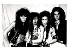 LVE13 Original Lynn McAfee Photo EZO JAPANESE HEAVY METAL BAND MASAKI YAMADA