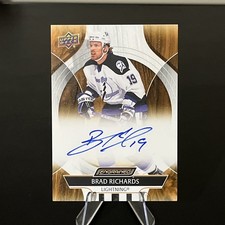 2024-25 Upper Deck Engrained Icons #CA-BQ Brad Richards Auto