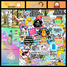 400 Pcs Waterproof Funny Stickers for Adults ...