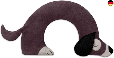 LESCHI Körnerkissen für Mikrowelle - Wärmekissen aus 100% Bio Baumwolle & Bi