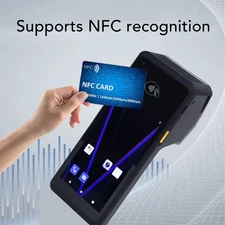 Handheld Barcode Scanner Mobile Computer 5.0 Inch Touch Screen 4G LTE 5G WiFi 