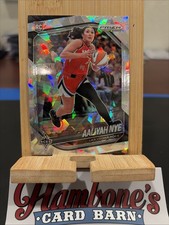 Aaliyah Nye 2025 Panini WNBA Prizm Ice Rookie RC #15 Las Vegas Aces