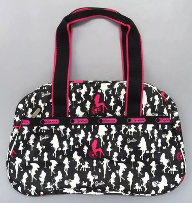 LeSportsac Barbie All-Over Print Boston Bag Gebraucht Designer Tasche