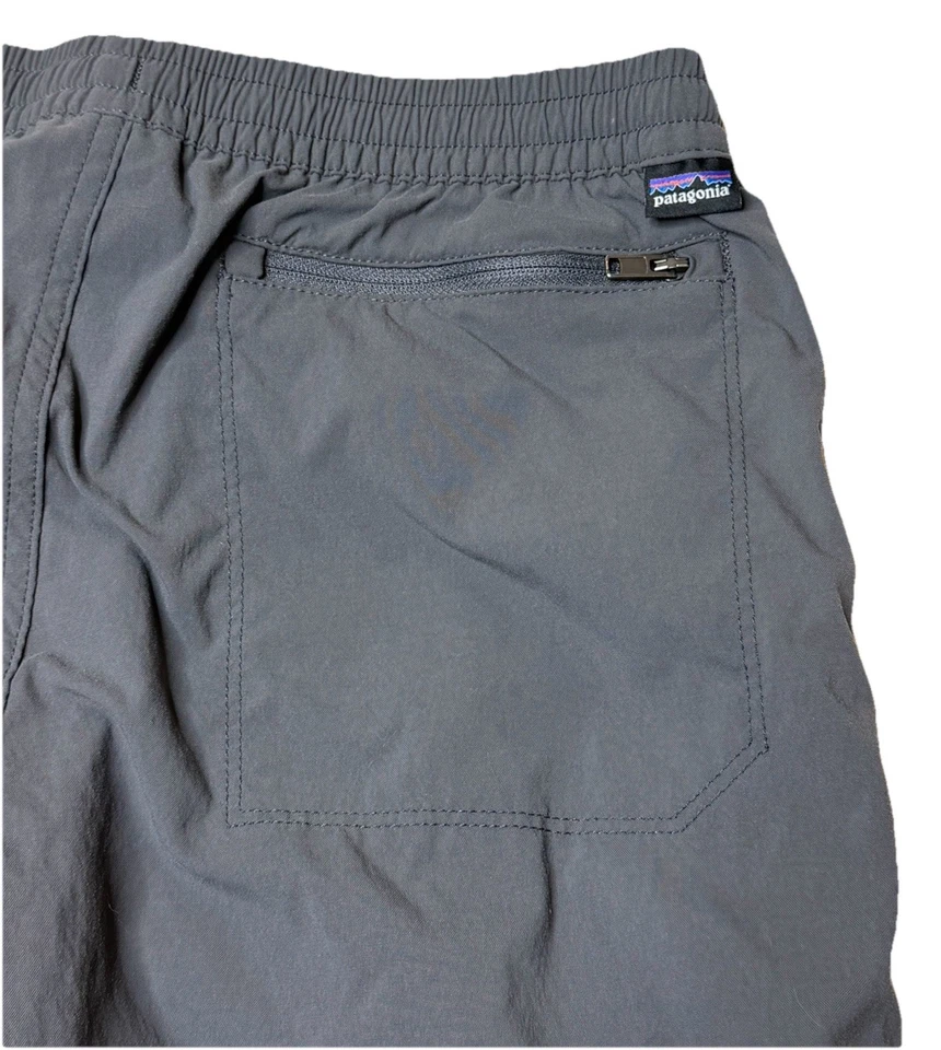 Calça de náilon Patagonia infantil juvenil quandary cinza forjado XL 14 - Imagem 4 de 4