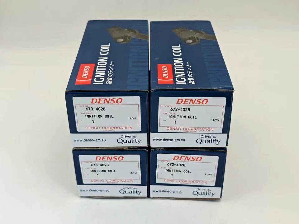 4Pcs DENSO Direct Ignition Coils-Coils 673-4028 For 2007-2020 Nissan INFINITI - Image 2 of 4
