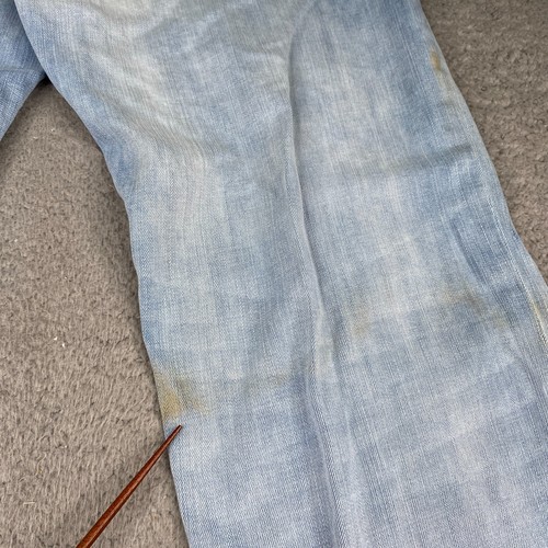 BKE Tyler Straight Jeans Mens 38x34 Blue Light Wash Denim - Picture 9 of 18