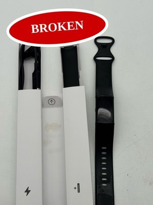 (BROKEN) Fitbit Charge 6 Fitness Tracker Heart Rate GPS Google Apps Obsidian