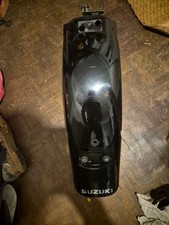 Parafango posteriore Suzuki Gz Marauder 125 nero con fiocco blu