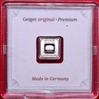GEIGER EDELMETALLE SCHLOSS GÜLDENGOSSA 1 GRAM .999 SILVER BAR IN ASSAY CARD